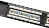 19" Patch panel Solarix 12 x RJ45 CAT5E UTP ern - SX12-5E-UTP-BK | obrzok .2