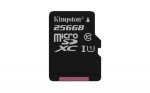 Obrzok produktu 256 GB . microSDXC karta Kingston Class 10 UHS-I (r80MB / s,  w10MB / s) bez adaptra