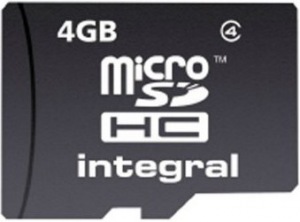 Obrzok NTEGRAL MicroSDHC Class4 - INMSDH4G4NAV2