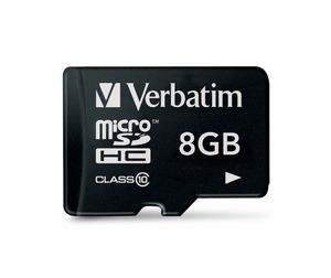 Obrzok Verbatim MicroSDHC 8GB Class10 - 