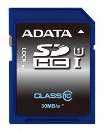 Obrzok ADATA SDHC, UHS-I class10, pamov karta, 8GB, (50MB - ASDH8GUICL10-R