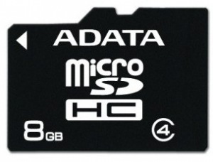 Obrzok ADATA microSDHC karta - AUSDH8GCL4-R