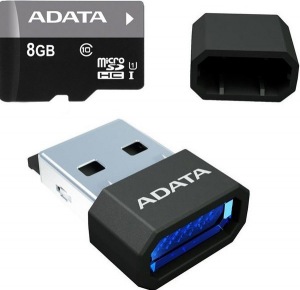 Obrzok ADATA microSDHC - AUSDH8GUICL10-RM3BKBL