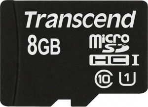 Obrzok Transcend MicroSDHC 300x - TS8GUSDCU1