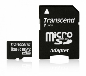 Obrázok Transcend microSDHC karta - TS8GUSDHC10