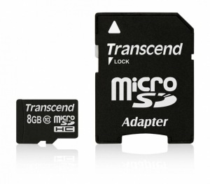 Obrzok Transcend microSDHC karta - TS8GUSDHC10