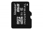 Obrzok produktu Kingston micro SDHC 8GB UHS-I Industrial Temp Card Single Pack,  bez adaptra