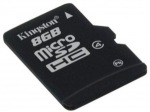 Obrzok produktu Kingston micro SDHC karta, 8GB