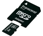 Obrzok produktu Transcend MicroSDHC, Class 10 UHS-I, pamov karta 8GB + SD adaptr