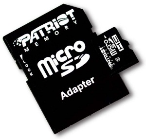 Obrzok Patriot micro SDHC karta 16GB LX Series Class 10 (zpis 10MB  - PSF16GMCSDHC10