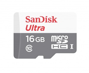 Obrzok SanDisk Ultra Android Micro SDHC karta 16GB Class 10 UHS-I (rchlos a 48MB  - SDSQUNB-016G-GN3MN