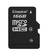 Obrzok 16 GB . microSDHC karta Kingston Class  4 (r  - SDC4/16GBSP