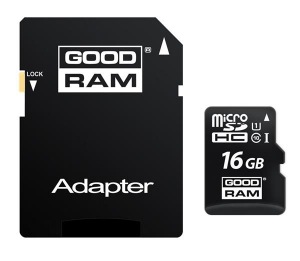 Obrzok 16 GB . microSDHC karta GOODRAM Class 10 UHS I  - M1AA-0160R11