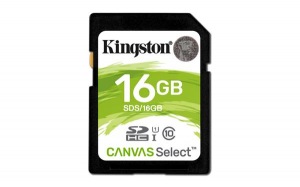 Obrzok 16 GB . SDHC karta Kingston . Class 10 UHS-I ( r80MB  - SDS/16GB