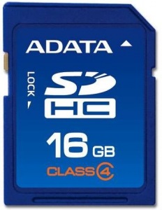 Obrzok Adata SDHC karta - ASDH16GCL4-R