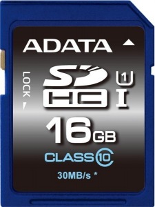Obrzok ADATA SDHC karta - ASDH16GUICL10-R