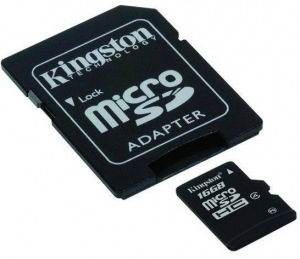 Obrzok Kingston microSDHC karta - SDC4/16GB