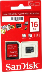 Obrzok SanDisk microSDHC - SDSDQM-016G-B35A