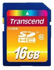 Obrzok Transcend SDHC karta - TS16GSDHC10