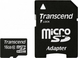 Obrzok Transcend microSDHC karta - TS16GUSDHC10