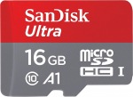 Obrzok produktu SANDISK ULTRA ANDROID microSDHC 16 GB 98MB / s A1 Cl.10 UHS-I + ADAPTER