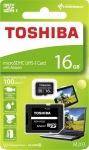 Obrzok produktu 16 GB . microSDHC karta Toshiba Class 10 UHS + adaptr 