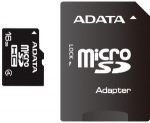 Obrzok produktu ADATA microSDHC karta, 16GB, adaptr SD