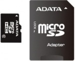 Obrázok produktu ADATA microSDHC, pamäťová karta, UHS-I U1 class10, 16GB + adaper
