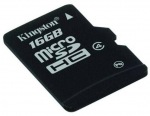 Obrázok produktu Kingston microSDHC, 16GB