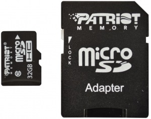 Obrzok Patriot microSDHC karta - PSF32GMCSDHC10