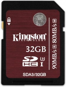 Obrzok Kingston SDHC - SDA3/32GB