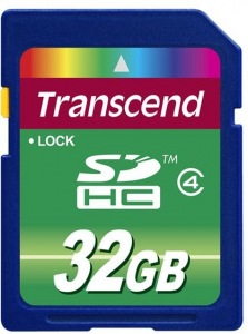 Obrzok Transcend SDHC karta - TS32GSDHC4
