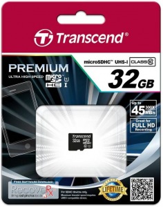 Obrzok Transcend MicroSDHC - TS32GUSDCU1