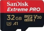 Obrzok produktu SANDISK EXTREME PRO microSDHC 32GB 100 / 90 MB / s A1 C10 V30 UHS-I U3