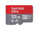 Obrzok produktu SANDISK ULTRA ANDROID microSDHC 32 GB 98MB / s A1 Cl.10 UHS-I + ADAPTER