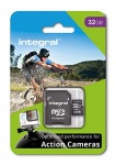 Obrzok produktu INTEGRAL micro SDHC / SDXC pre Action Camera Card (testovan s GoPro),  32GB