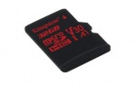 Obrzok produktu Kingston microSDHC Canvas React 32GB 100 / 70 U3 UHS-I V30 A1 Single Pack w / o Adp