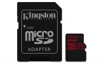 Obrzok produktu 32 GB . microSDXC karta Kingston Class U3 UHS-I V30 A1 (r100MB / s,  w70MB / s) + adaptr