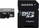 Obrzok produktu ADATA Premier, microSDHC, UHS-I UI Class10, pamov karta 32GB + SD adaptr