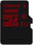 Obrzok produktu Kingston microSDHC, UHS-I U3 Class 10, pamov karta 32GB, (90 MB/s, 80MB/s)