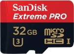 Obrzok produktu SanDisk microSDHC Extreme PRO, Class 10 UHS-I, U3, pamov karta 32GB 