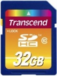 Obrzok produktu Transcend SDHC karta, 32GB