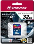 Obrázok produktu Transcend SDHC 300x, Class 10 UHS-I, pamäťová karta 32GB