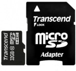 Obrzok produktu Transcend Micro SDHC karta 32GB, adaptr SD