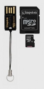 Obrzok Kingston Mobility Kit G2 64GB (micro SDXC karta 64GB Class 10 - MBLY10G2/64GB