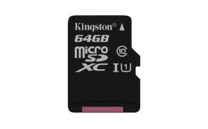 Obrzok 64 GB . microSDXC karta Kingston Class 10 UHS-I (r80MB  - SDCS/64GBSP