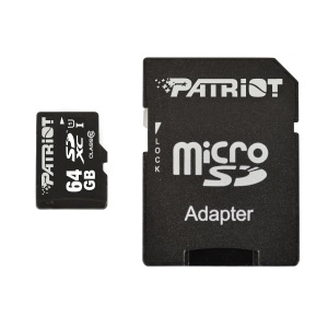 Obrzok PATRIOT 64GB microSDXC CL10 UHS-I 70  - PSF64GMCSDXC10