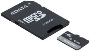 Obrzok Adata Micro SDXC UHS-I class10 - AUSDX64GUICL10-RA1