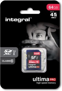 Obrzok INTEGRAL UltimaPro SDXC - INSDX64G10-45