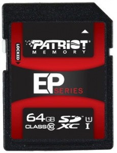 Obrzok Patriot SDXC karta UHS-I karta - PEF64GSXC10333